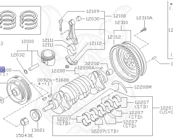 Nissan - Pulsar - N15 - 1997 - VZ/R - 3 DOOR HATCHBACK(3HB) - 2-Link Lucino (2WD.LUC) - MANUAL TRANSMISSION(MT) - SR16VE