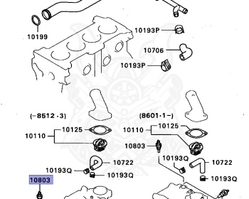 Mitsubishi - Lancer - C11V - 1985 - LFMP - G13B
