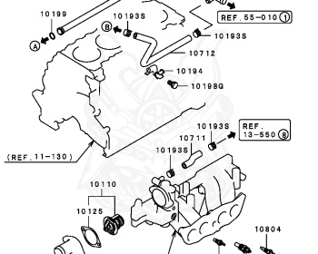 Mitsubishi - Delica Star Wagon - P24W - 1993 - SRPE1 - 4G64