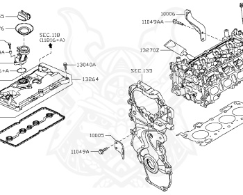 Nissan - Sylphy - B17 - 2012 - X GRADE - SEDAN(SED) - CVT(CVT) - MRA8DE