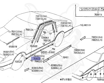 Nissan - Fairlady Z - Z31 - 1983 - Z - MANUAL TRANSMISSION(MT) - Hyojiun Roof (Z#) - VG20T