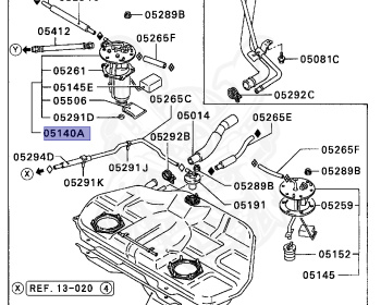 Mitsubishi - Lancer - CD5A - 1991 - SNDF4 - 4G93