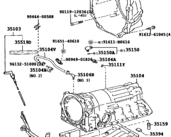 Toyota - Transmission Bell Housing