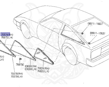Nissan - Fairlady Z - Z31 - 1986 - Z - MANUAL TRANSMISSION(MT) - HIYOJYUN ROOFU (Z#) - VG20T