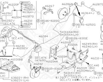 Nissan - Skyline - R34 25GT - ENR34 - 1999 - GT-V - 4 DOOR SEDAN(4S) - MANUAL TRANS 5-SPEED(MT.F5) - Hi-Cas 2-Link (HI.2WD) - RB25DE