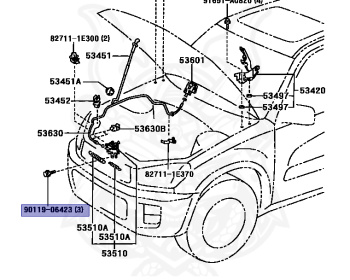 Toyota - RAV4 - ACA21W - 2003 - WIDE SPORTS TYPE - Manual - 1AZFSE