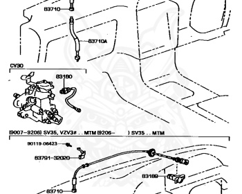 Toyota - Camry - CV30 - 1991 - ETO TYPE - HARDTOP - Manual - 2CT