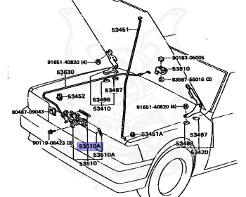 Toyota - Carina - AT150 - 1984 - SE TYPE - 4-DOOR - Manual - 3ALU
