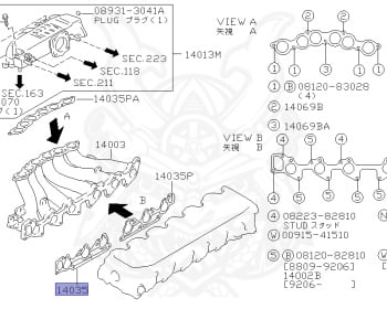 Genuine Laurel C34 Engine OEM parts supplied from Japan - Nengun