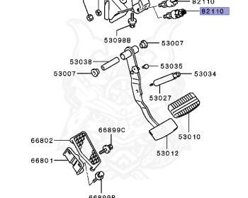 Mitsubishi - Pajero Evolution - V55W - 1994 - GNXH - 6G74
