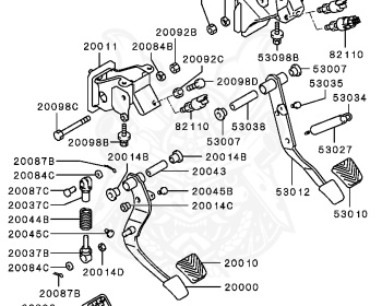 Mitsubishi - Pajero - V45W - 1998 - GNHM - 6G74