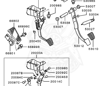 Mitsubishi - Pajero Evolution - V55W - 1991 - GNXH - 6G74