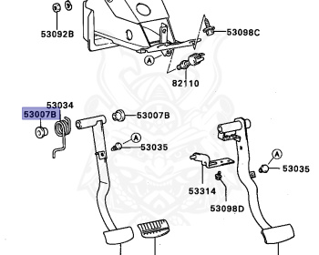 Mitsubishi - Lancer - C11V - 1988 - LFMP - G13B