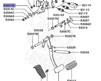 Mitsubishi - Galant - E53A - 1992 - PRHE - 6A11