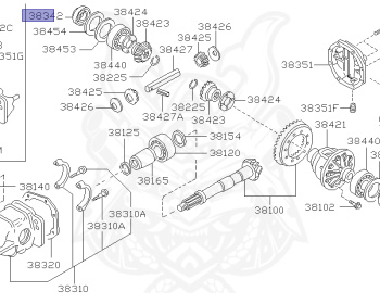 Nissan - Stagea - WC34 - 1996 - 20G - WAGON(W) - 2 WHEEL DRIVE(2WD) - AUTOMATIC TRANSMISSION(AT) - RB20E