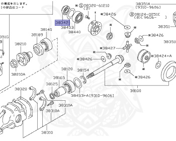 Nissan - Silvia - S14 - 1994 - KS - HARDTOP(K) - AUTOMATIC TRANSMISSION(AT) - TWO WHEELS STEERING(2WS) - SR20DET