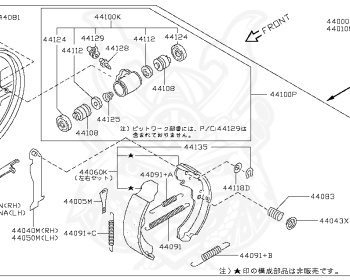Nissan - Note - E11 - 2012 - 15G - WAGON(W) - 2 WHEEL DRIVE(2WD) - CVT(CVT) - HR15DE