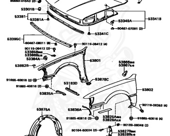 Toyota - Camry - CV30 - 1990 - VR TYPE - HARDTOP - Automatic - 2CT