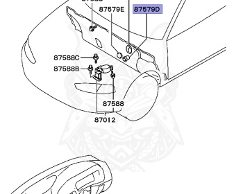 Mitsubishi - Mirage - CJ4A - 1997 - MNDH - 4G92