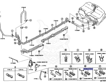 Toyota - Corona - AT170 - 1989 - EXS TYPE - SEDAN - Automatic - 5AFE