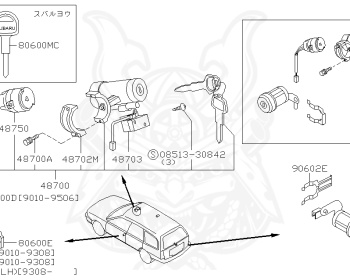 Nissan - AD Wagon - Y10 - 1997 - DELUXE TYPE - Van 4 door (V/4D) - 2 WHEEL DRIVE(2WD) - AUTOMATIC-FLOOR SHIFT(AT.F4) - GA13DE