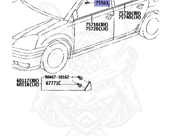 Toyota - Premio - AZT240 - 2001 - Variator - 1AZFSE