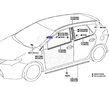 Toyota - Auris - NZE184H - 2013 - 150X TYPE - 5-DOOR - Variator - 1NZFE
