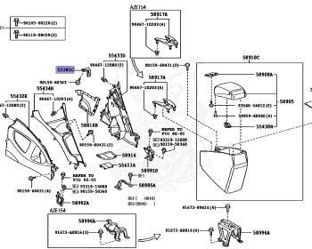 Toyota - Blade - AZE156H - 2008 - STANDARD TYPE - Variator - 2AZFE