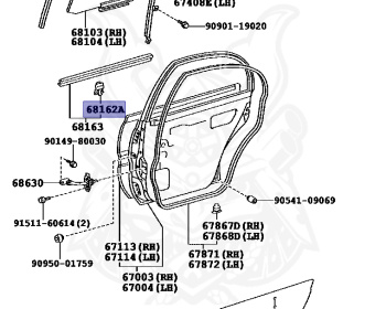 Toyota - Corolla - AE100 - 1993 - DX TYPE - 4-DOOR(SEDAN) - Manual - 5AFE