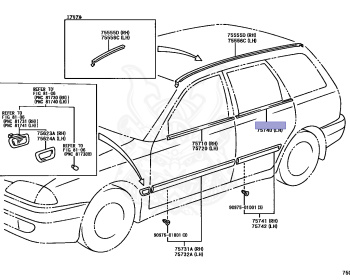 Toyota - Caldina GT-T - ST215W - 1998 - GT-T TYPE - WAGON - Manual - 3SGTE