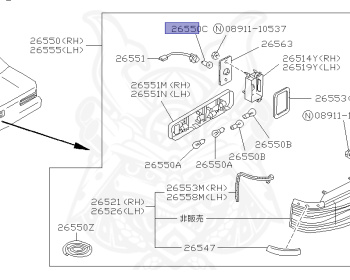 Nissan - Bluebird - U11 - 1989 - SLXG - HARDTOP(K) - AUTOMATIC TRANSMISSION(AT) - CA18S