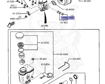 Mazda - Lantis - CBAEP - Jun-1995 - Right hand - KF-ZE