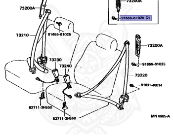 Toyota - Camry - SV30 - 1990 - ZE TYPE - SEDAN - Manual - 4SFE