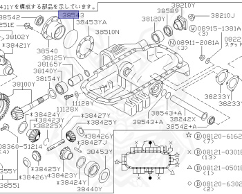 Nissan - Leopard - JPY33 - 1997 - XJ Type - HARDTOP(K) - 4 WHEEL DRIVE(4WD) - AUTOMATIC TRANSMISSION(AT) - IRS TYPE(IRS) - RB25DET