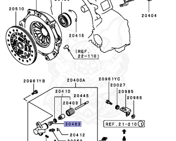 Mitsubishi - Lancer - CB6A - 1991 - PNHM - 6A10
