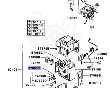 Mitsubishi - Galant - E33A - 1989 - SNUM - 4G63