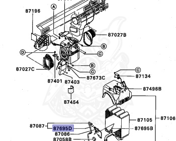 Mitsubishi - Delica Star Wagon - P35W - 1992 - HSNPT4 - 4D56