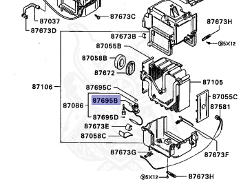 Mitsubishi - Mirage - C53A - 1987 - MNUM - 4G61