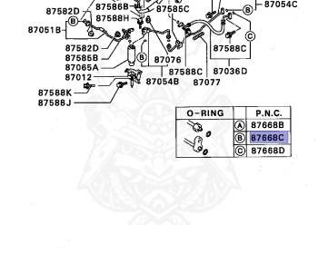 Mitsubishi - Pajero - V43W - 1992 - GRXE - 6G72