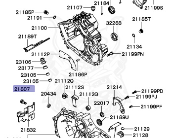Mitsubishi - Lancer - CB1A - 1995 - PNH2 - 4G13