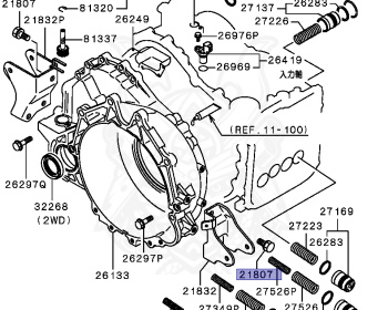 Mitsubishi - Diamante - F31A - 1997 - TYXM4 - 6G73