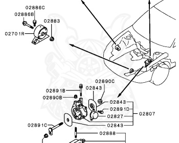 Mitsubishi - Lancer Evolution - CD9A - 1991 - SNGF - 4G63