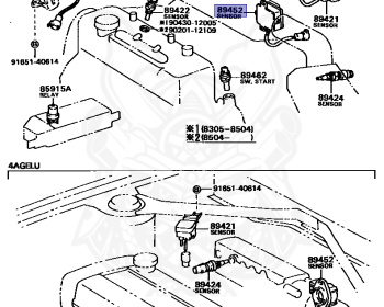 Toyota - Corolla - AE82 - 1984 - FX-T TYPE - 3-DOOR - Manual - 4AGELU