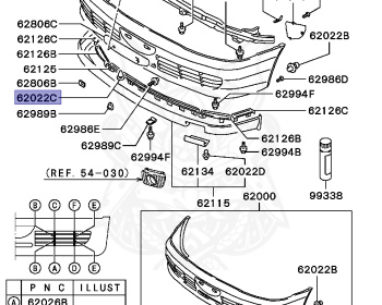 Mitsubishi - Lancer - CB1A - 1996 - PNJ - 4G13