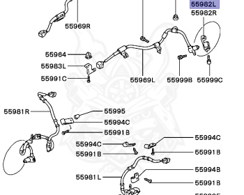 Mitsubishi - Lancer - CB6A - 1996 - SRPM2 - 6A10
