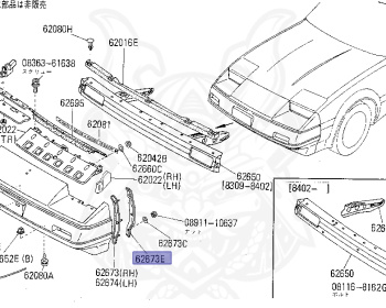Nissan - Fairlady Z - Z31 - 1984 - ZG - AUTOMATIC TRANSMISSION(AT) - T-bar roof (KZ#) - VG20T