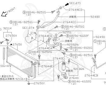 Nissan - Skyline - R34 25GT - ENR34 - 1999 - GT-V - 4 DOOR SEDAN(4S) - MANUAL TRANS 5-SPEED(MT.F5) - Hi-Cas 2-Link (HI.2WD) - RB25DE