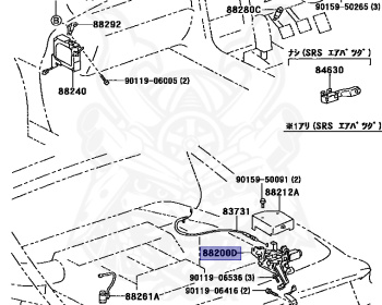 Genuine MR2 SW20 Electronics OEM parts supplied from Japan