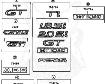 Toyota - Carina - AT210 - 1996 - GT TYPE - Manual - 4AGE