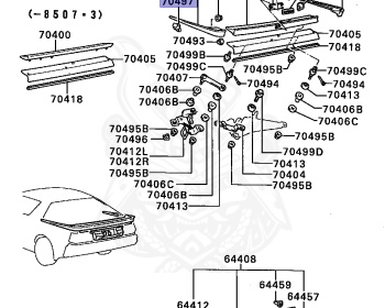 Mitsubishi - Starion - A187A - 1982 - MNFG - G54B